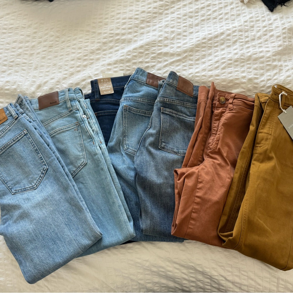 Jeans Bundle!  Madewell Everlane Marine Layer Denim Forum